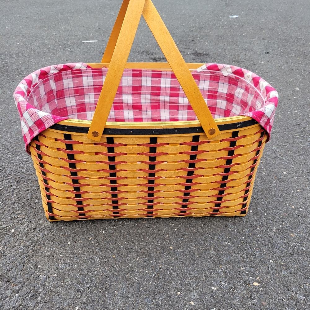 Longaberger picnic basket